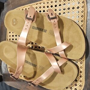 Women's Rose Gold Sandals